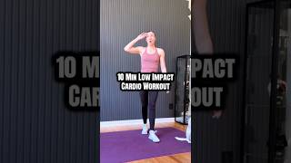 10 Min Quick Low Impact Cardio Workout at Home