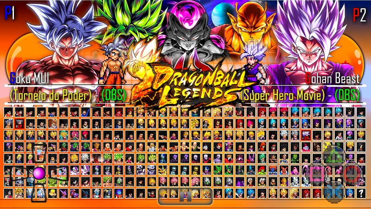 Dragon Ball Legends Mugen V2 | 230 Characters NEW 2022 - YouTube