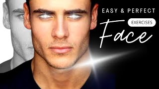 Easy and Best Face Exercises To Get Perfect Strong Defined Jawline | Men | Attractive | Handsomelook