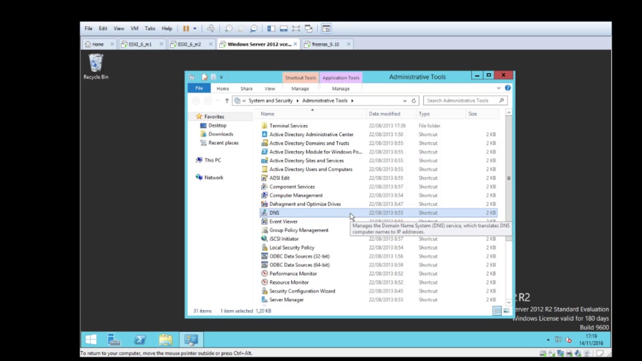 Renombrar controlador dominio en Windows Server 2012 - YouTube