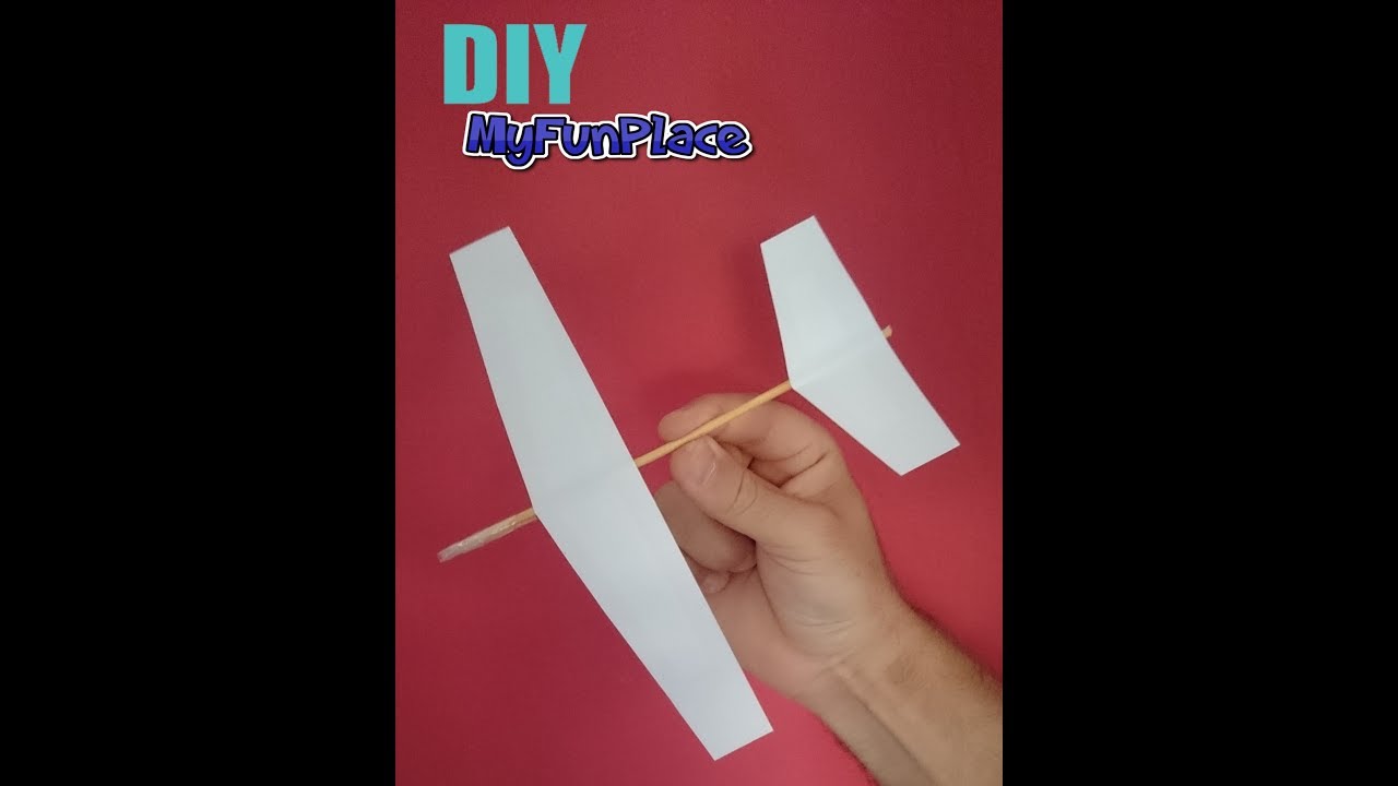 ⁣How To Make A Paper Glider - DIY Easy Tutorial