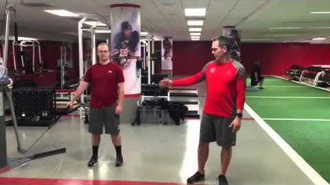 Keiser Reverse Lunge to Row