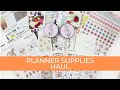 Planner Supplies Haul || Stickers, $2 Tuesday and Washi