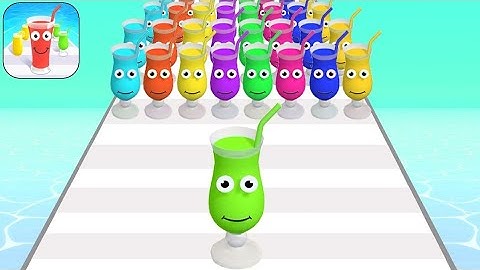 JUICE RUN - New Gameplay Walkthrough (Android,iOS) All Levels - Part 1