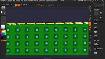 Zbrush4R7 Array Mesh Mighty Barrier