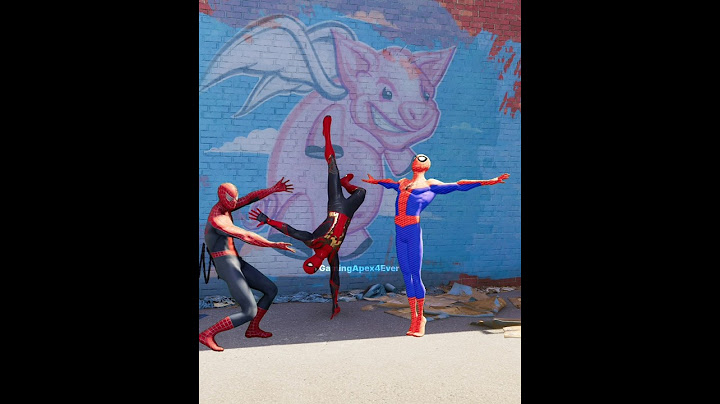 What happens when three Spider-Men Meet? 💯🔥 PS5 #spiderman