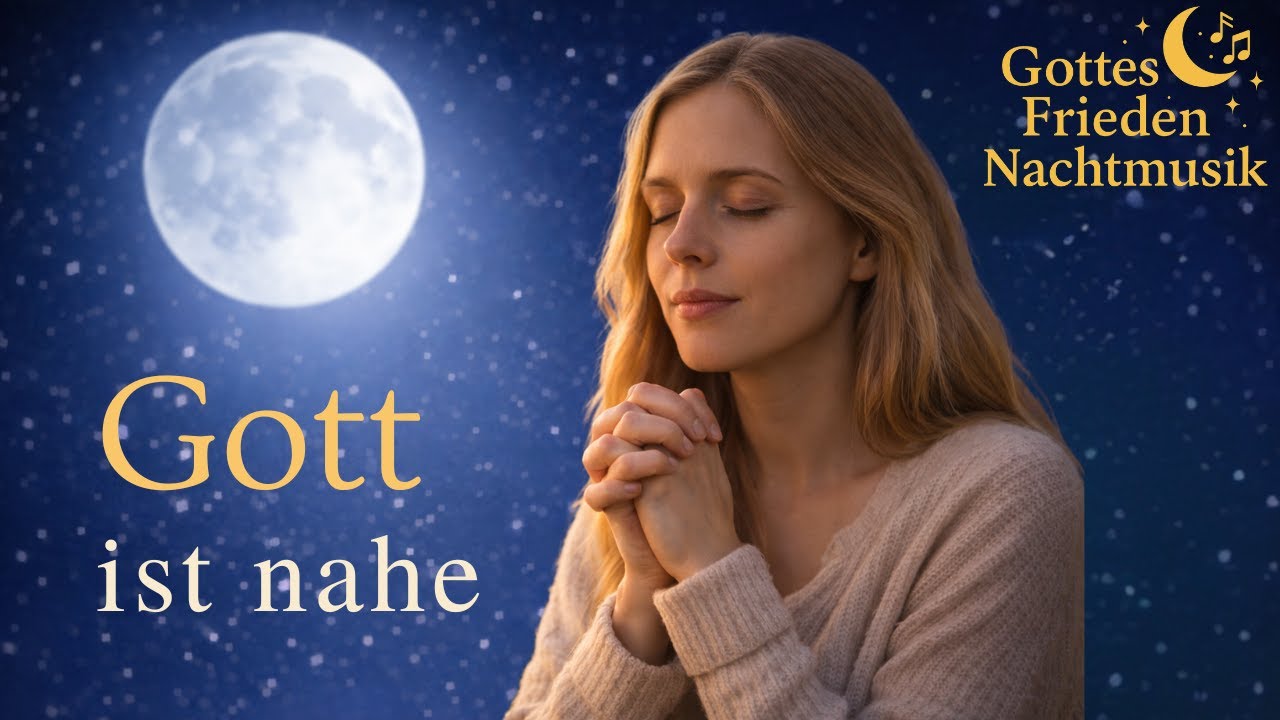 Gott ist nahe 🌙 Sanfte Nachtmusik für tiefen Frieden, Gebet und Ruhe