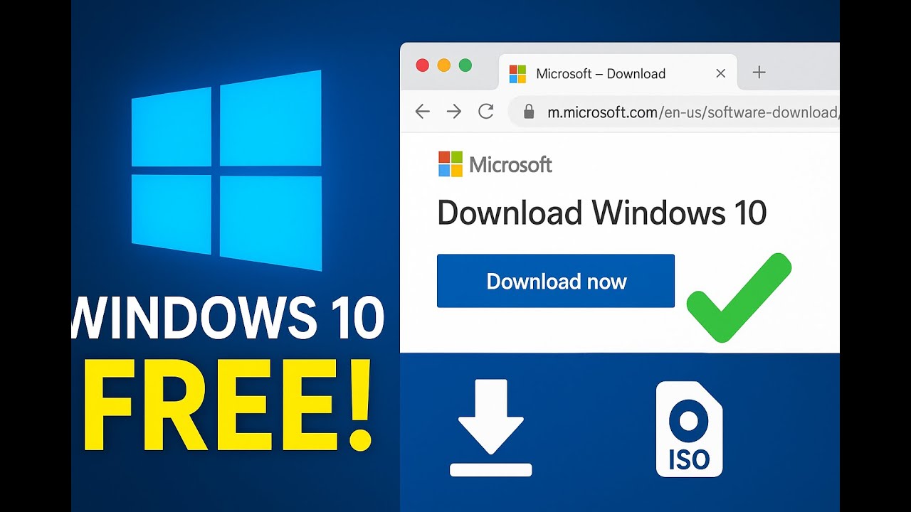 How To Download Windows 10 From Microsoft | Download Original Windows 10 Pro 64 or 32 bit Free