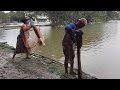 Best Net Fishing || Traditional Cast Net Fishing in  Beautiful Village | Amazing Fishing Life.Part-8