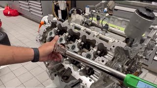 Rebuilding A Ferrari F8 Engine| Quick Peak
