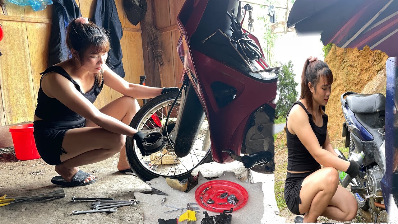 Repair genius girl: Replace brake code for Honda Blade 110cc and Honda Wade 110cc