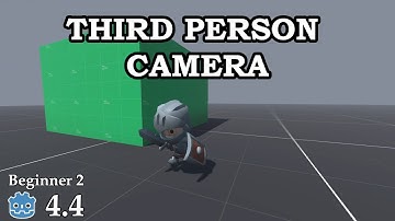 How to create a smooth third person controller / camera - Learn Godot 4 3D - no talking