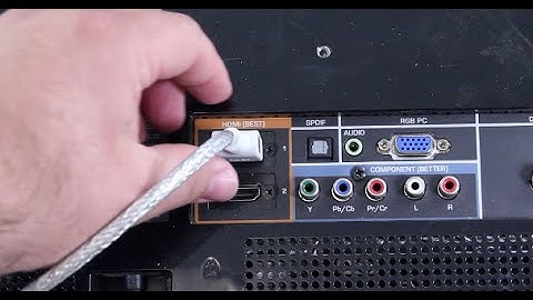 HDMI Input Problems - TV Not Showing Image - TV Repair Help and Troubleshooting