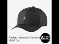 Jordan jumpman classic 99 metal cap   black