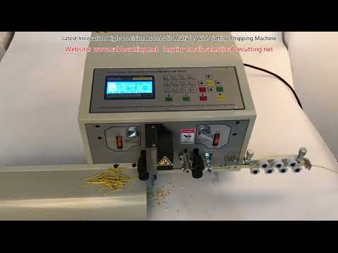 High-Precision Automatic Multiple Wire Cutting and Stripping Machine