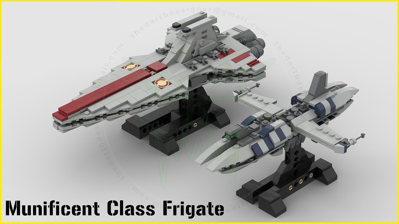 LEGO | | Munificent Class Frigate - YouTube