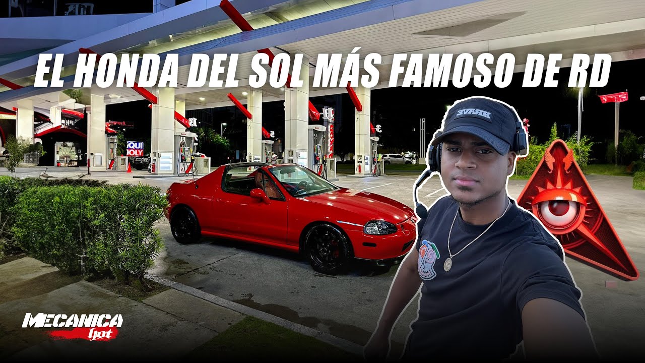 "Markito" Marcos Santana😎 • Propietario del HONDA CIVIC (CRX) DEL SOL Mas sano y famoso de RD 👀