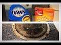 Removing Tough Stains off Glass Stove Top