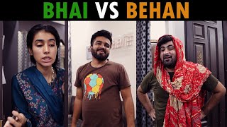 Bhai Vs Behan | DablewTee | WT | Funny Skit | Behn Bhai Ki Kahani