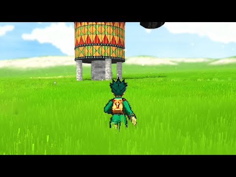 2D Character Sprite Exploration Gameplay in 3D environments (Super Early Prototype in Unity)