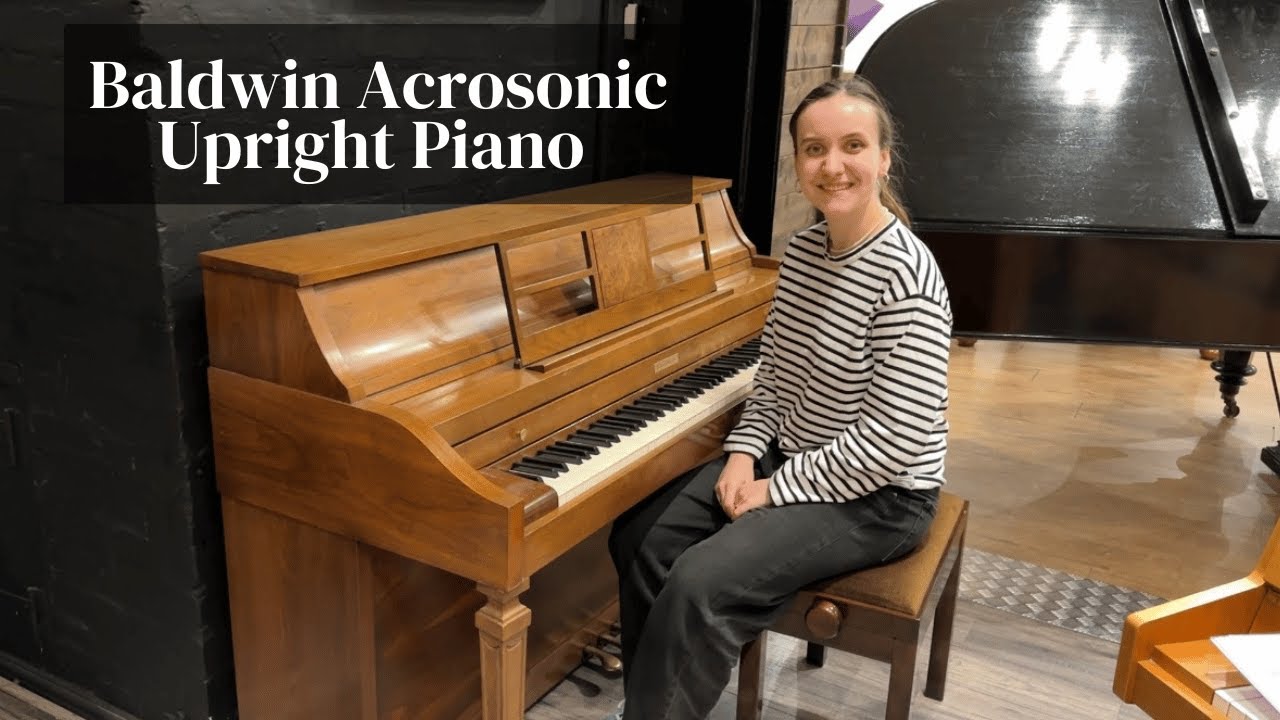 Baldwin Acrosonic Upright Piano Walnut | Review & Demo | Sherwood