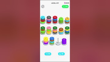 Color Hoop Stack - level 377