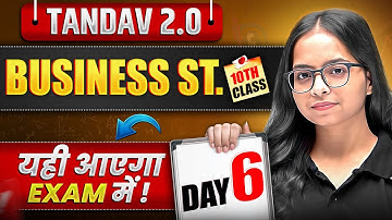 NIOS Class 10th Business Studies Most Important Questions with Answer | Tandav 2.0 Batch Day 6th