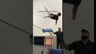 Why we use spotters in gymnastics 🤸🏼‍♂️ #coach #spot #gymnastics #gymnast #fail #olympics #sports screenshot 4