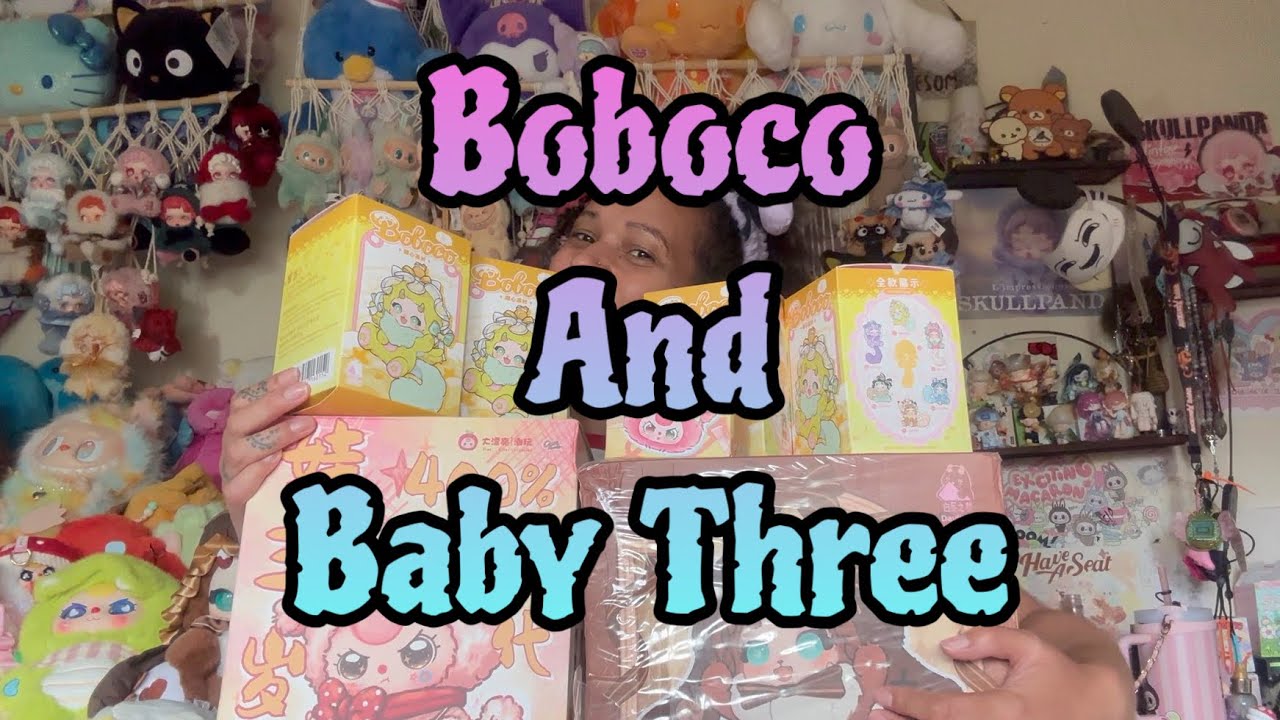 Набор из трех коробочек-сюрпризов Boboco & Baby