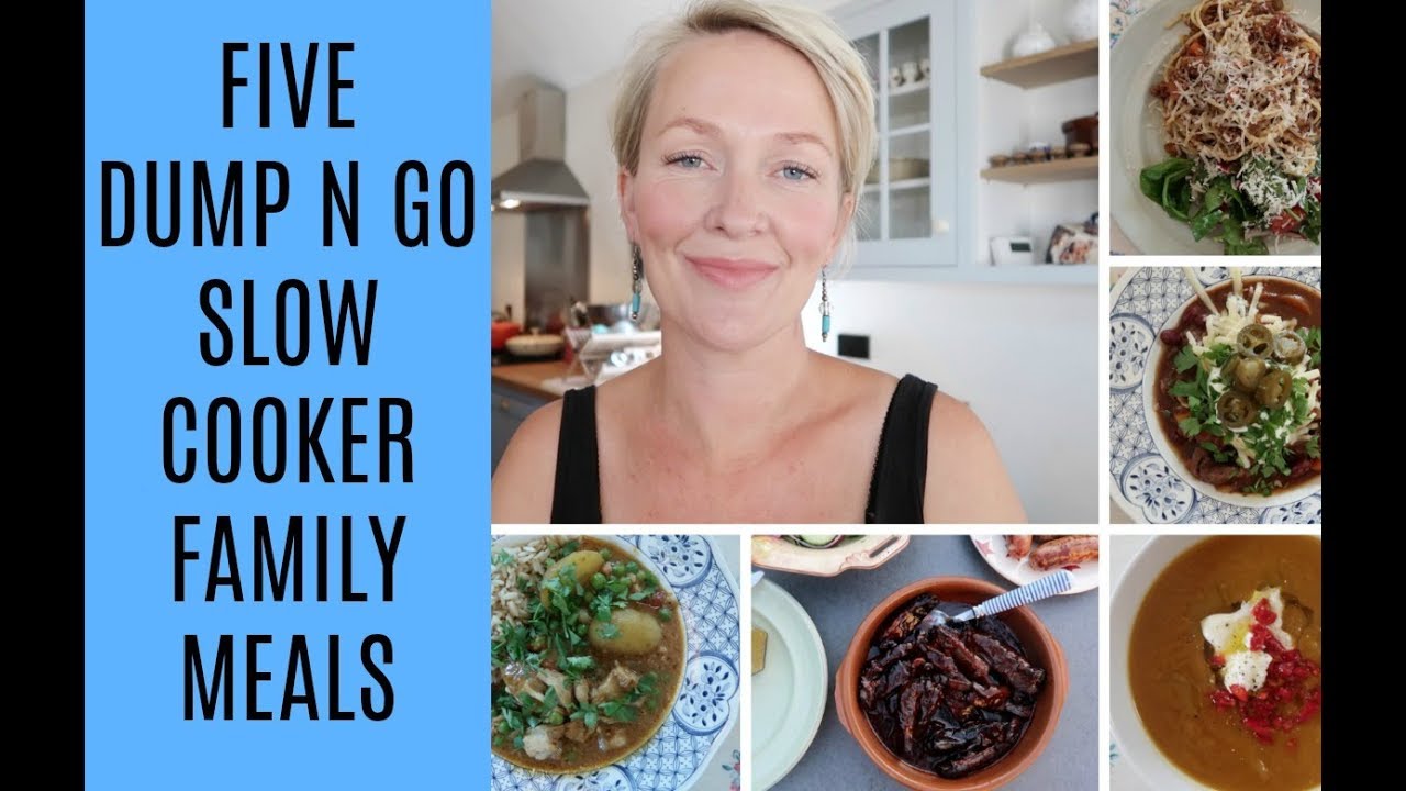 5 NO PREP SLOW COOKER MEALS CROCKPOT FAMILY RECIPES MRS RACHEL