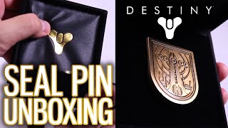 Destiny 2 Seal Pin Unboxing   Close-ups (Cursebreaker & Wayfarer)