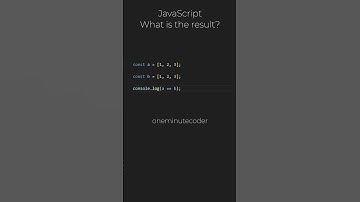 The Arrays: Value and Reference Types in JavaScript - What is the Result?