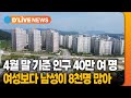 올해 4월 말 기준 인구 40만 명 시대 열어 [광주] 딜라이브TV ● 방송일 : 2023.05.30