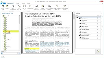 axesPDF QuickFix - Erste Schritte: Prüfen, korrigieren & kontrollieren