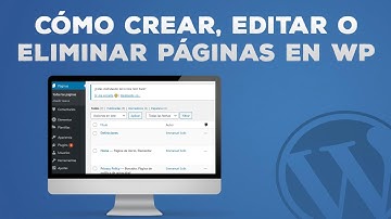👉 Cómo Crear, Editar y Eliminar Páginas o Artículos 💪 en tu Sitio Web Creado con WordPress 💻