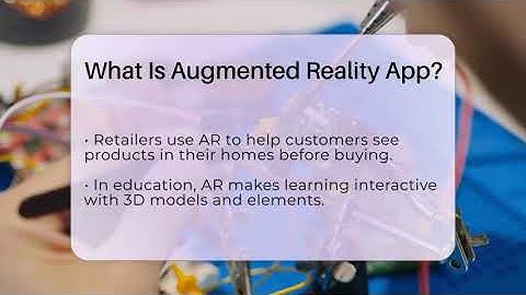 What Is Augmented Reality App? - Talking Tech Trends
