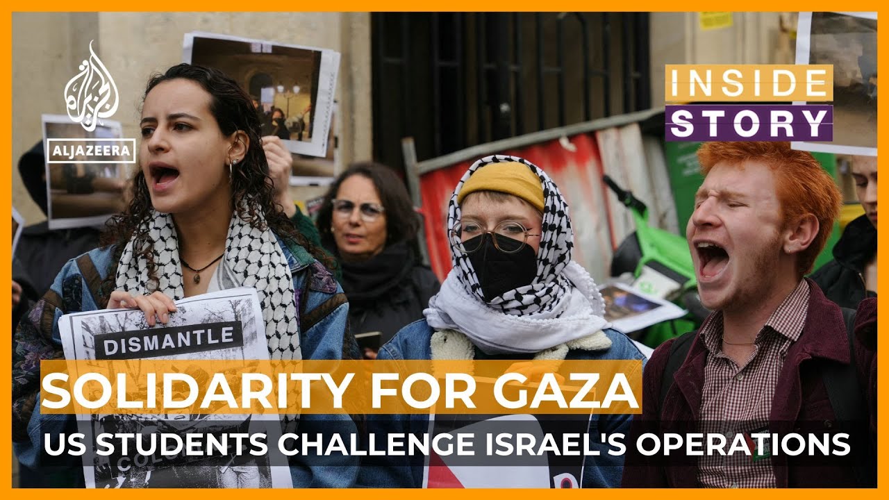 US students are protesting against Israels military operations in the Gaza strip  Inside Story