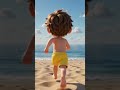 The Boy Who Wakes Up In The Morning Goes To The Sea #3danimation #animalcartoons #animatedstories