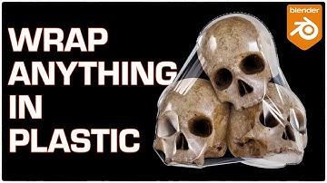 Wrap objects in plastic | Blender Beginners tutorial