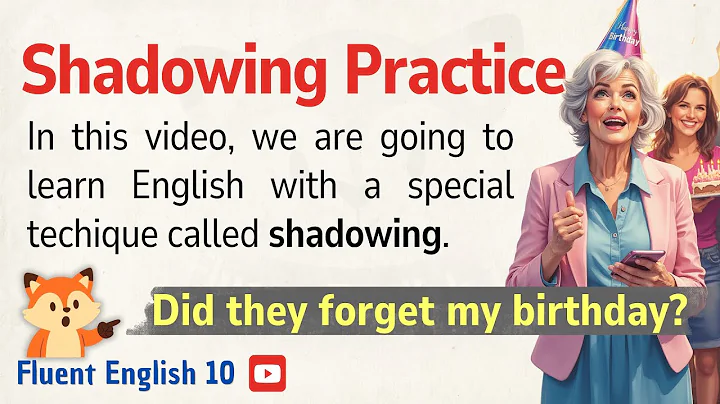 Practice Speaking & Reading Out Loud With This English Shadowing Exercise