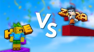 Minecraft Hive Player VS Zeqa Player