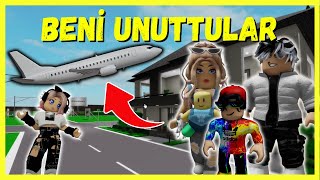 AİLEM AMERİKA'YA GİDERKEN BENİ EVDE UNUTTU✈ROBLOX BrookhavenRP