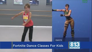 Chances are you’ve seen the dances from popular video game fortnite.
now there is a class to teach kids how do them. curtis silva reports.