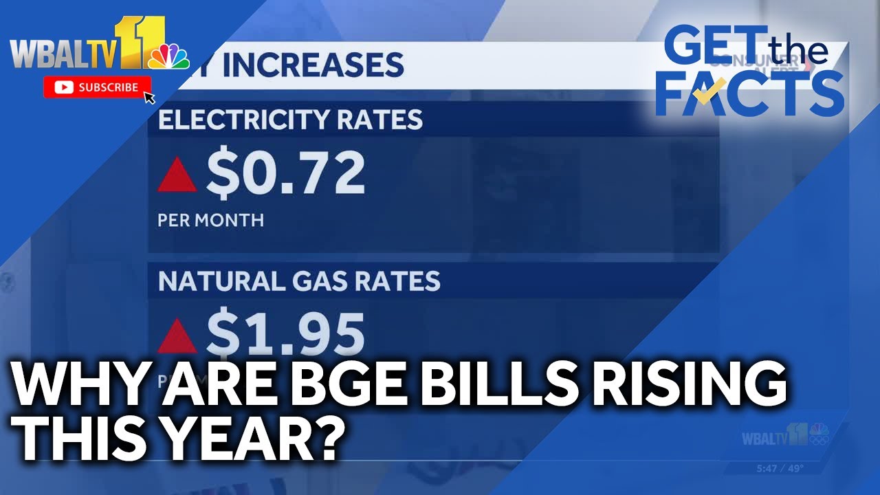 Get The Facts: Why are BGE bills rising in 2026? - YouTube