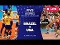 Brazil v United States - Group 1: 2016 FIVB Volleyball World League