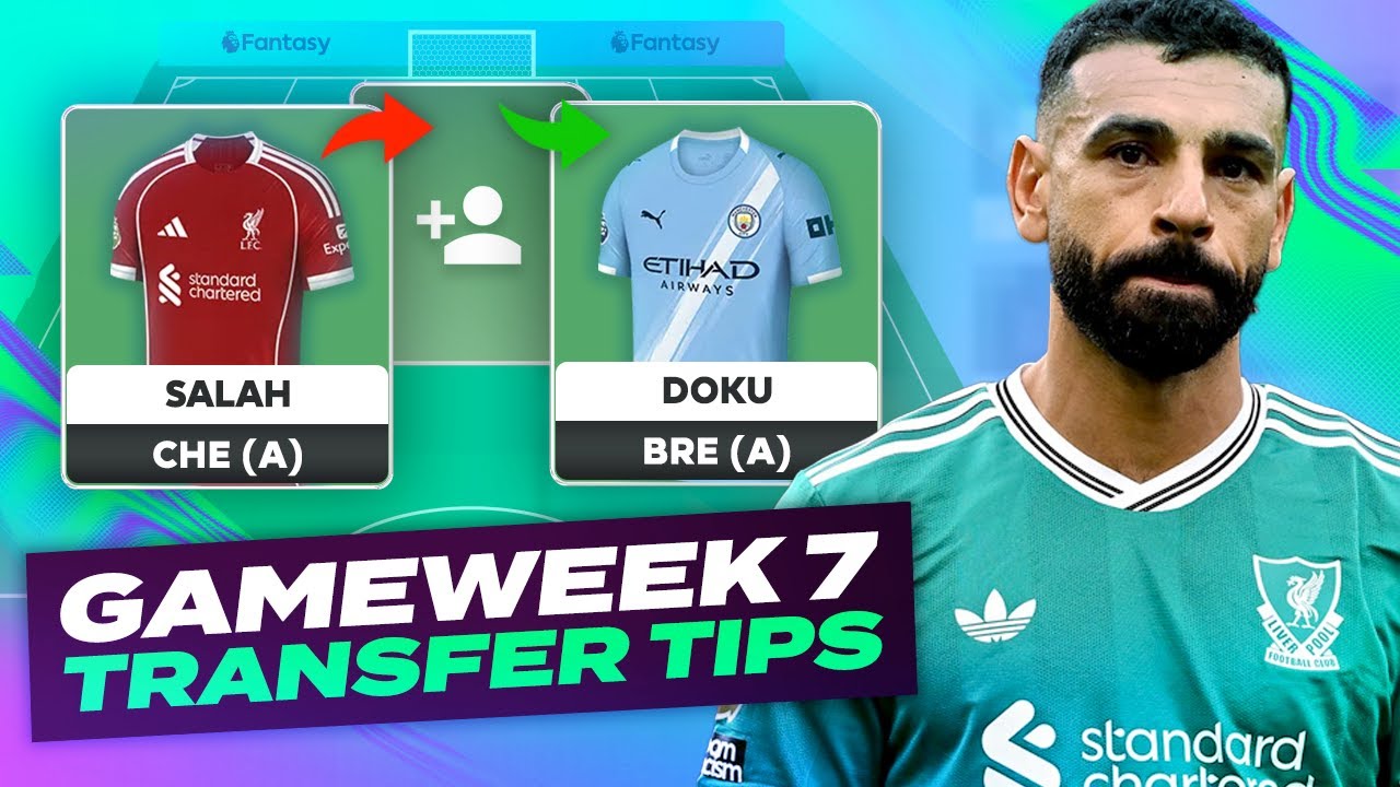 SALAH OUT 🤔 | FPL TRANSFER TIPS | GAMEWEEK 7 | Fantasy Premier League Tips 2025/26