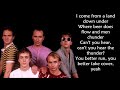 Men at work - Down under (LYRICS)