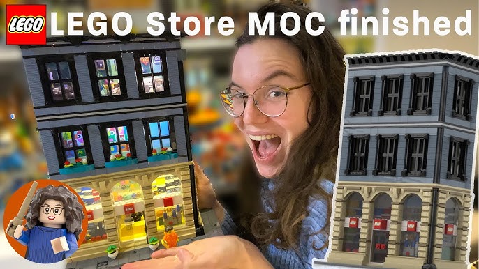 LEGO MOC Louis Vuitton shop (Modular Street) by arjan1982