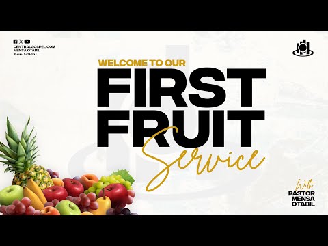 First Fruit Service [Live] with Pastor Mensa Otabil