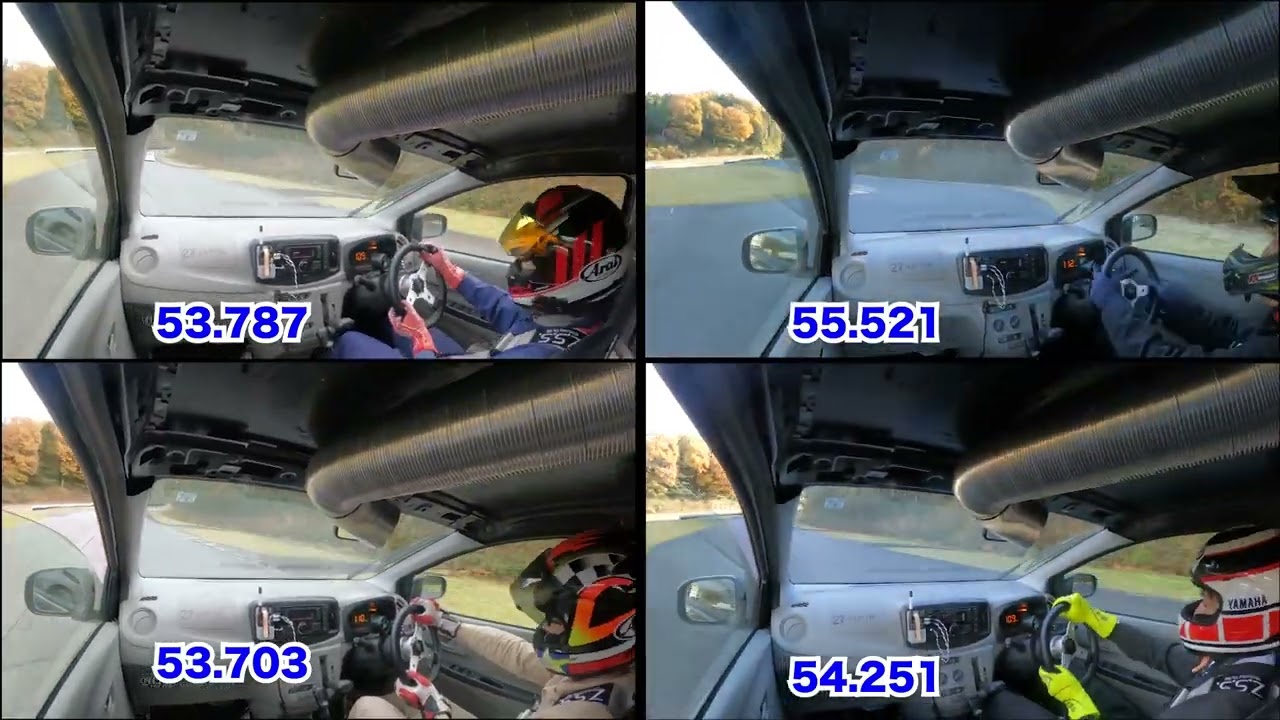 走行比較！しのい軽耐久　ミライース2024冬